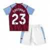 Aston Villa Philippe Coutinho #23 Hjemmedraktsett Barn 2023-24 Kortermet (+ korte bukser)